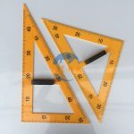 磁性教學三角尺（一對有手柄）Magnetic set squares with handle for teacher