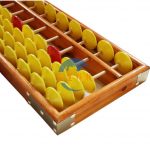 5珠13檔演示用大算盤(古法計算工具)