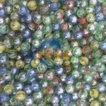16mm玻璃彈珠100顆（波子） Marbles