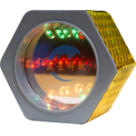 LED時光隧道 (平面鏡多次反射成像) DIY LED Lighting Tunnel mirror imaging