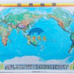 3D世界立體地形圖 大型 physical map of the world large size