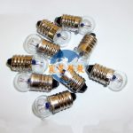 【多種規格】電學實驗用小燈泡 2.5V 3.8V 可選 50個裝 50pcs a set Electrical experiment use Small light bulbs 2.5V 3.8V optional