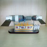 天宮一號對接神舟九號載人飛船可動演示模型 1:43 Tiangong-1 Target Vehicle docking Shenzhou 9 manned spacecraft movable demonstration model 1:43