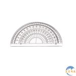 180°半圓量角器(學生用） Protractor 180° for student