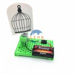 電動籠中鳥 (視覺暫停) DIY Electric experiment Persistence of vision Visual staying phenomenon Duration of vision experiment