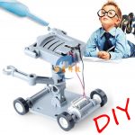 DIY鹽水能源動力機械人 DIY Salt Water Powered Robot Assembling Blocks