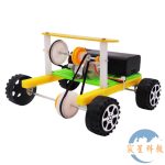 三檔變速皮帶齒輪傳動小車