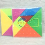 大號2合1釘板七巧板（18cm） 2in1 Geoboard and Tangram Puzzle