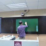 互動式融合智能黑板 400*120cm 75吋4K互動屏 Fusion Smart Blackboard 75 inch 4K interactive screen