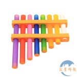 DIY 八管排簫 (震動發聲,管長改變音階)