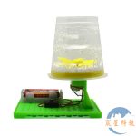 DIY 靜電旋風（靜電的產生,旋風原理)