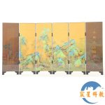 千里江山圖屏風