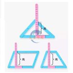 四邊形與三角形計算學具盒 Parallelogram & Triangle Area Calculation Box