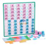 多功能雙面磁性百數板計數棒套裝 blackboard and hundred board set