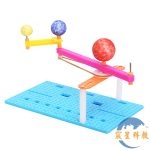 DIY三球儀 手動  (皮帶筋傳動 星體運行)