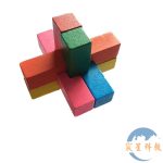 六根魯班鎖 (榫卯結構 古代建築結構)