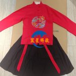 中國風女童繡花魚唐裝
