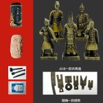 考古挖掘兵馬俑盲盒