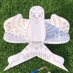 diy填色傳統紙鳶